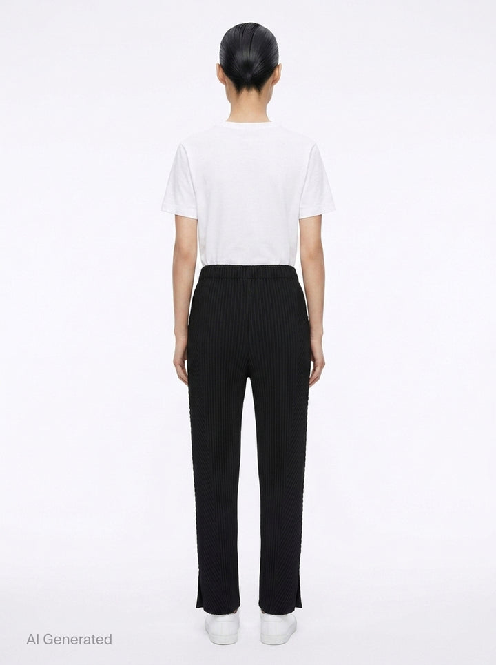 Pleated Pants | ISSEY MIYAKE | Club21 - back