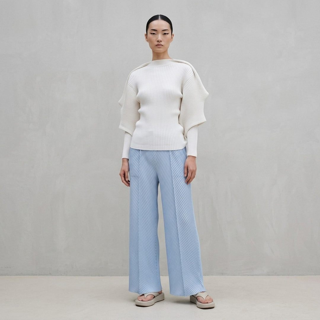 Prance Ribbed Knit Sweater | Issey Miyake | Club21 - lifestyle