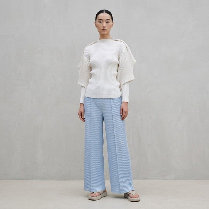 Prance Ribbed Knit Sweater | Issey Miyake | Club21 - lifestyle