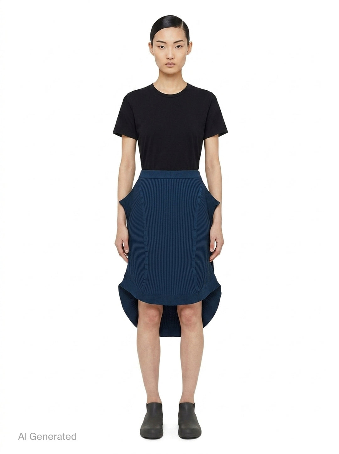Prance Ribbed Skirt | Issey Miyake | Club21 - front