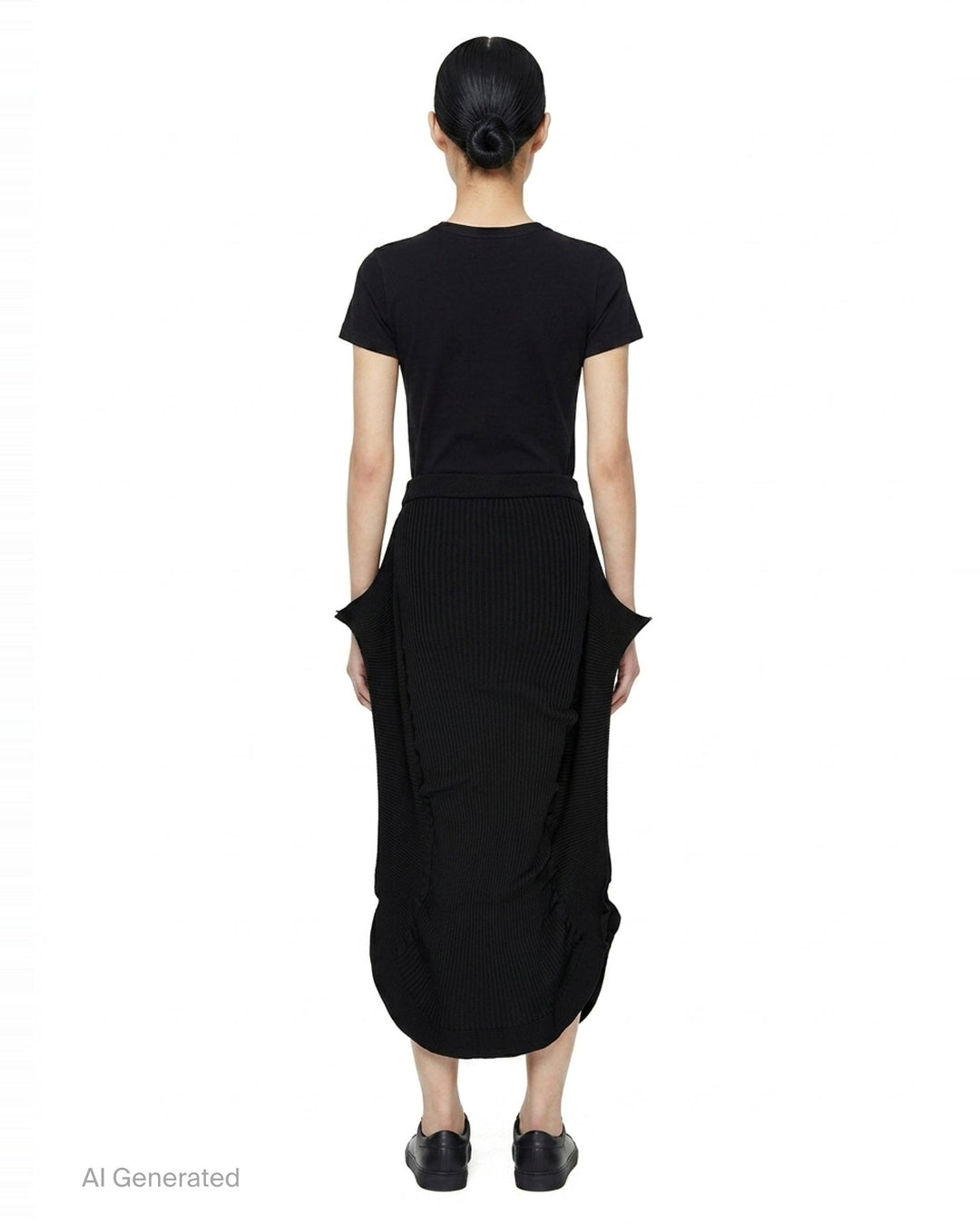 Prance Ribbed Skirt | Issey Miyake | Club21 - back