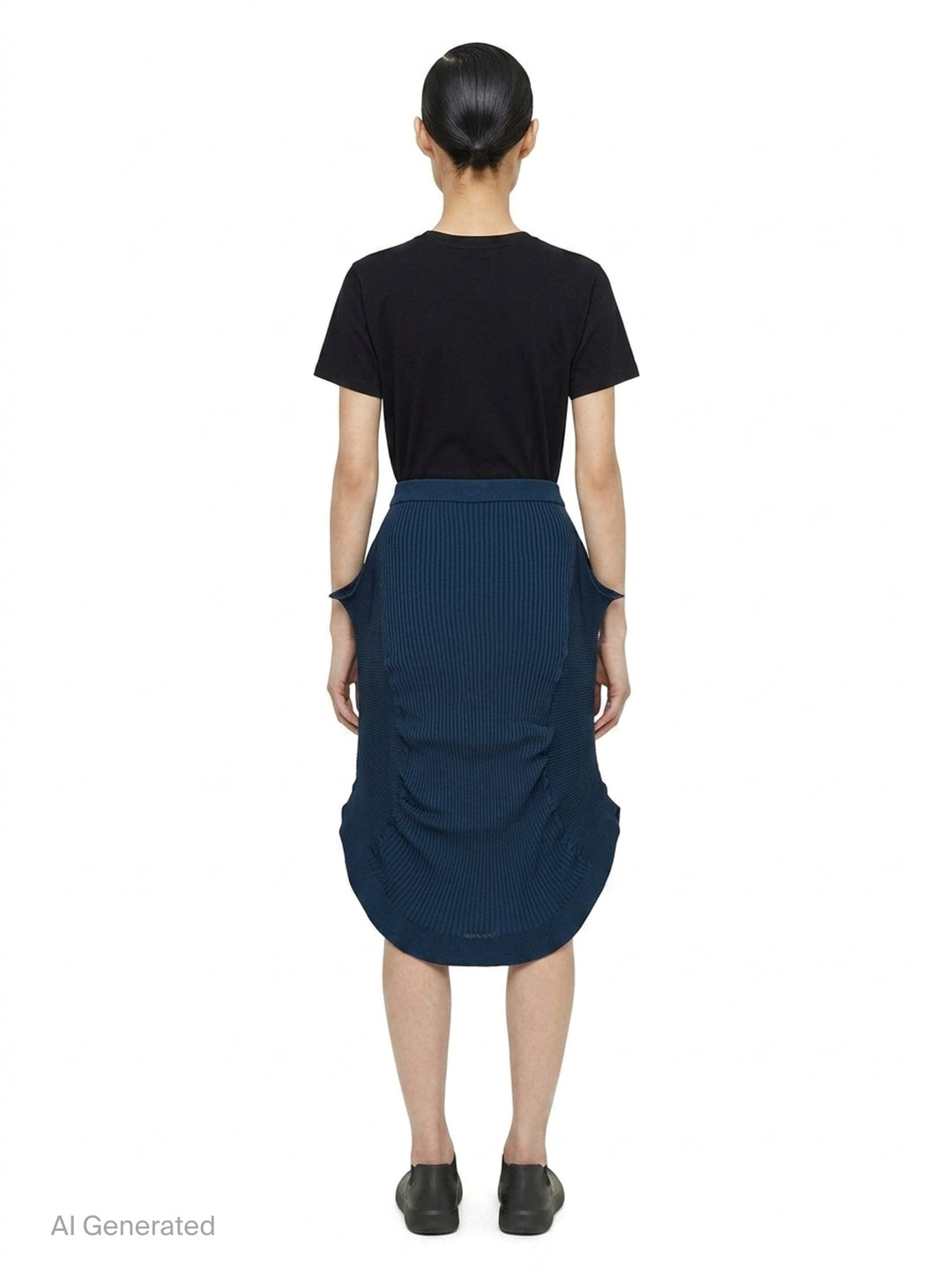 Prance Ribbed Skirt | Issey Miyake | Club21 - back