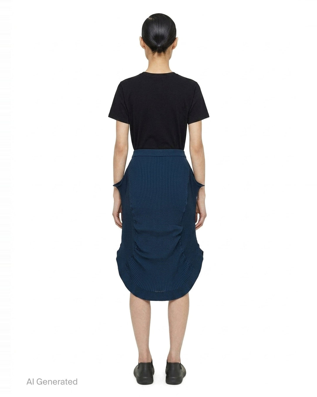 Prance Ribbed Skirt | Issey Miyake | Club21 - back