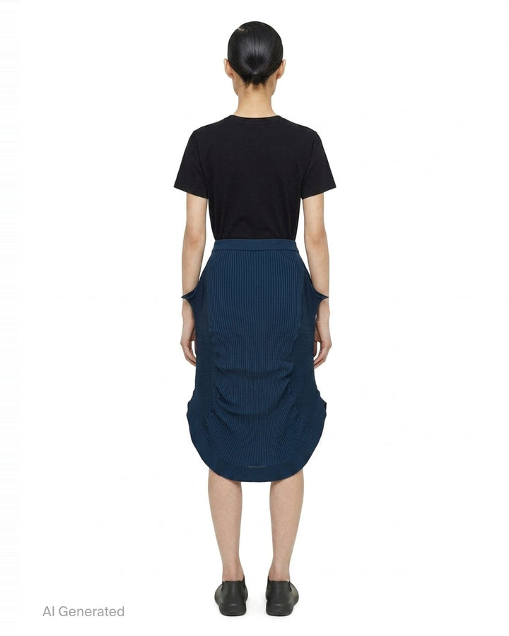 Prance Ribbed Skirt | Issey Miyake | Club21 - back