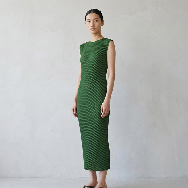 Rhombus Pleats Midi Dress | Issey Miyake | Club21 - lifestyle