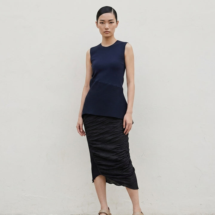 Ruched Midi Skirt | Issey Miyake | Club21 - lifestyle