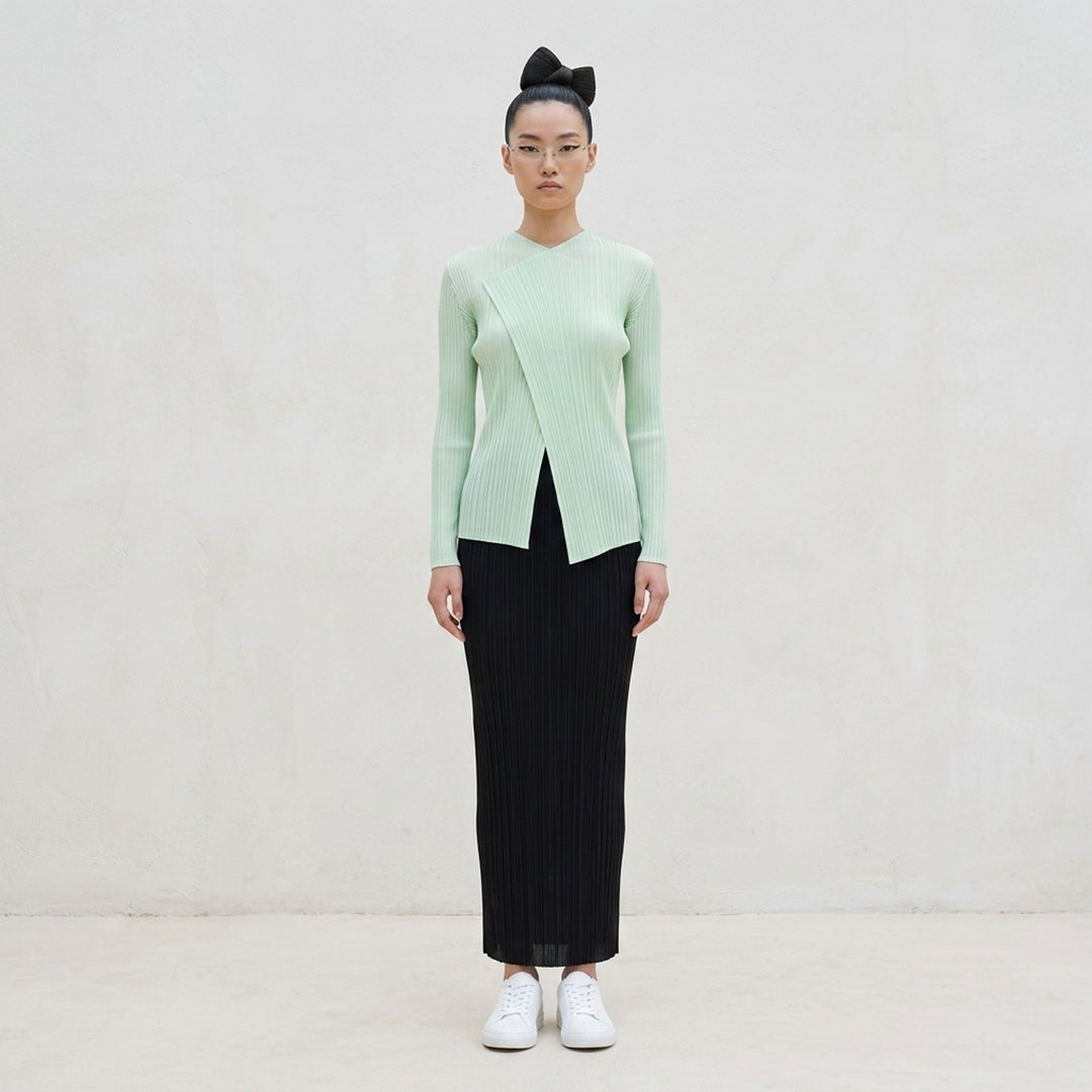 Sheer Slit Pleated Cardigan | Issey Miyake | Club21 - lifestyle