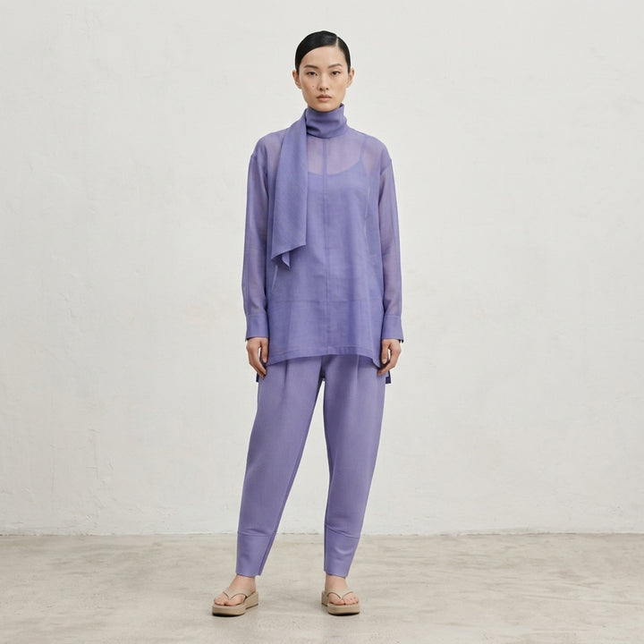 Sheer Wool Woven Top | Issey Miyake | Club21 - lifestyle