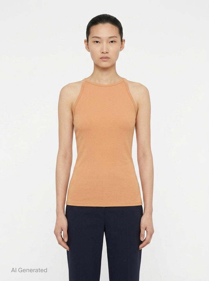 Skin Shirt Tank Top | Issey Miyake | Club21 - front