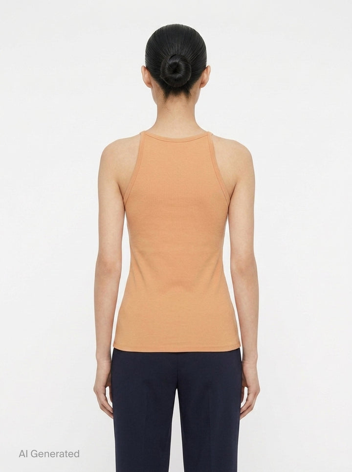 Skin Shirt Tank Top | Issey Miyake | Club21 - back