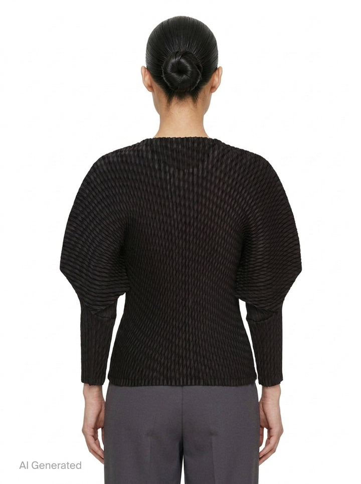 Sleek Pleats | Issey Miyake | Club21 - back