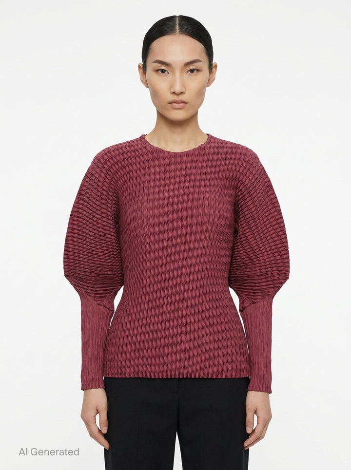 Sleek Pleats | Issey Miyake | Club21 - front