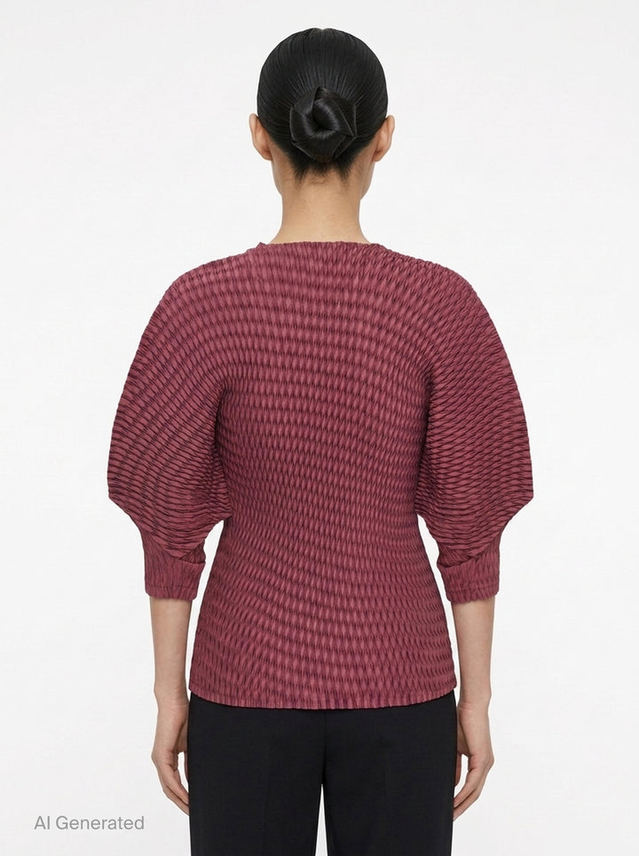 Sleek Pleats | Issey Miyake | Club21 - back