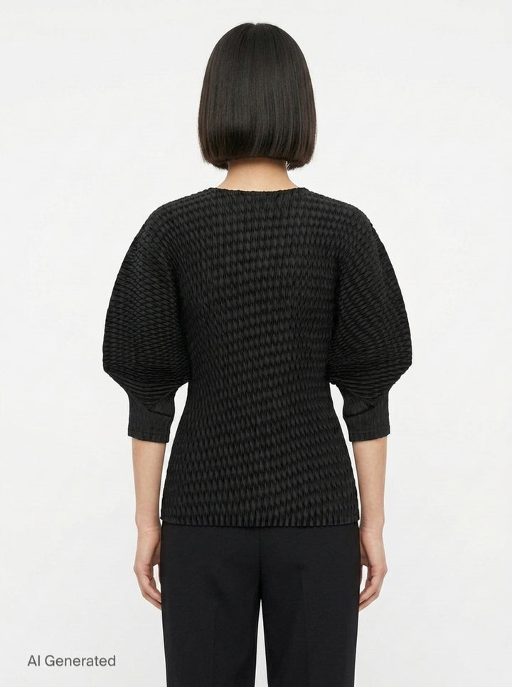 Sleek Pleats | Issey Miyake | Club21 - back