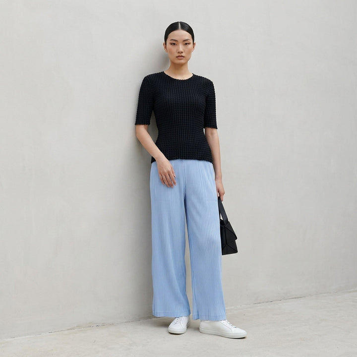 Spongy Textured Knit Sweater | Issey Miyake | Club21 - lifestyle