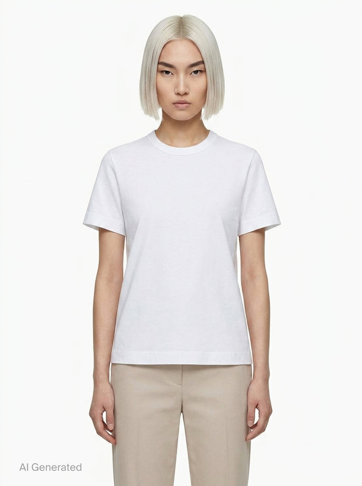 Tangible Crew Neck Top | Issey Miyake | Club21 - front
