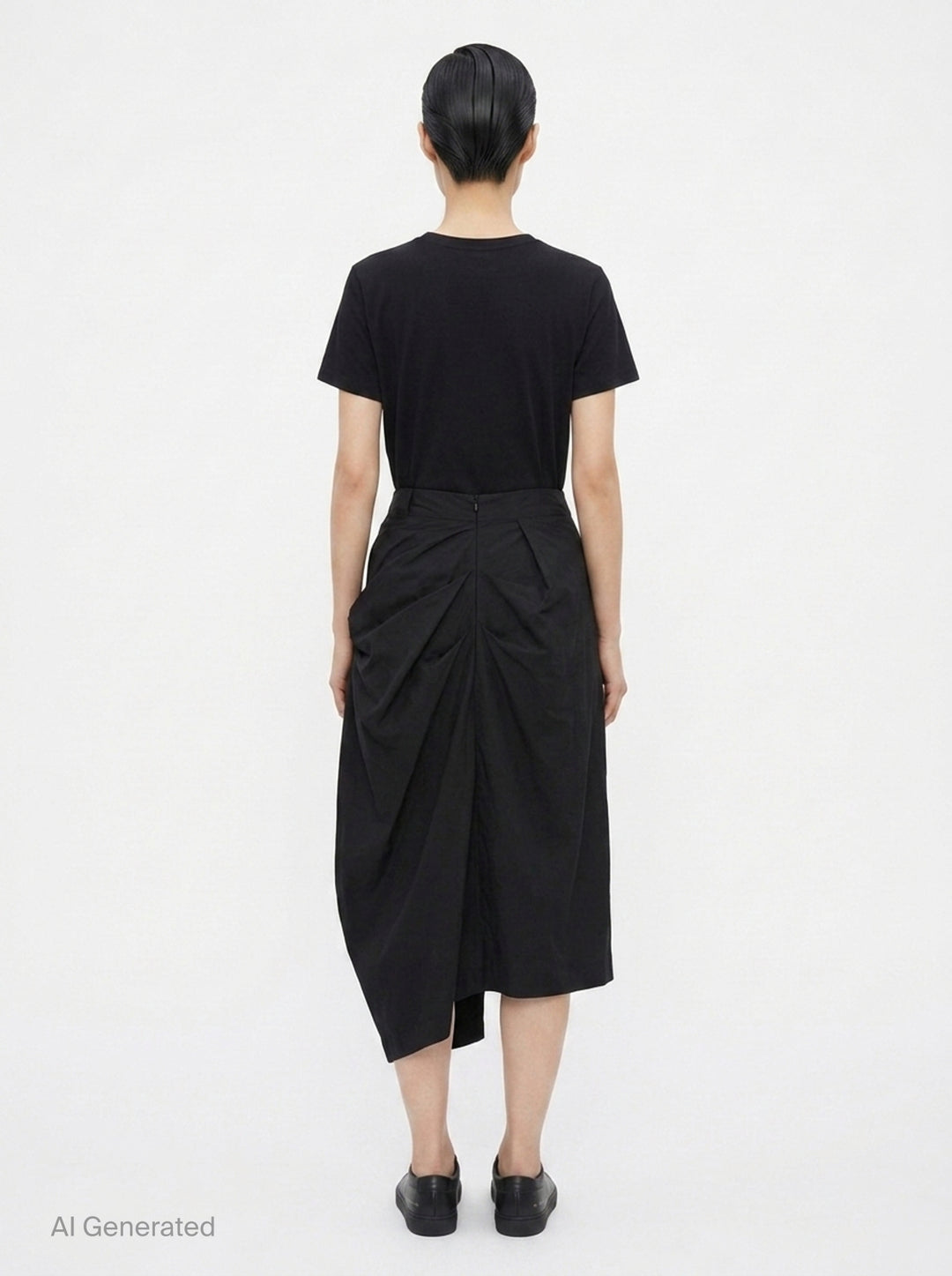 Twisted Drape Woven Pants | Issey Miyake | Club21 - back