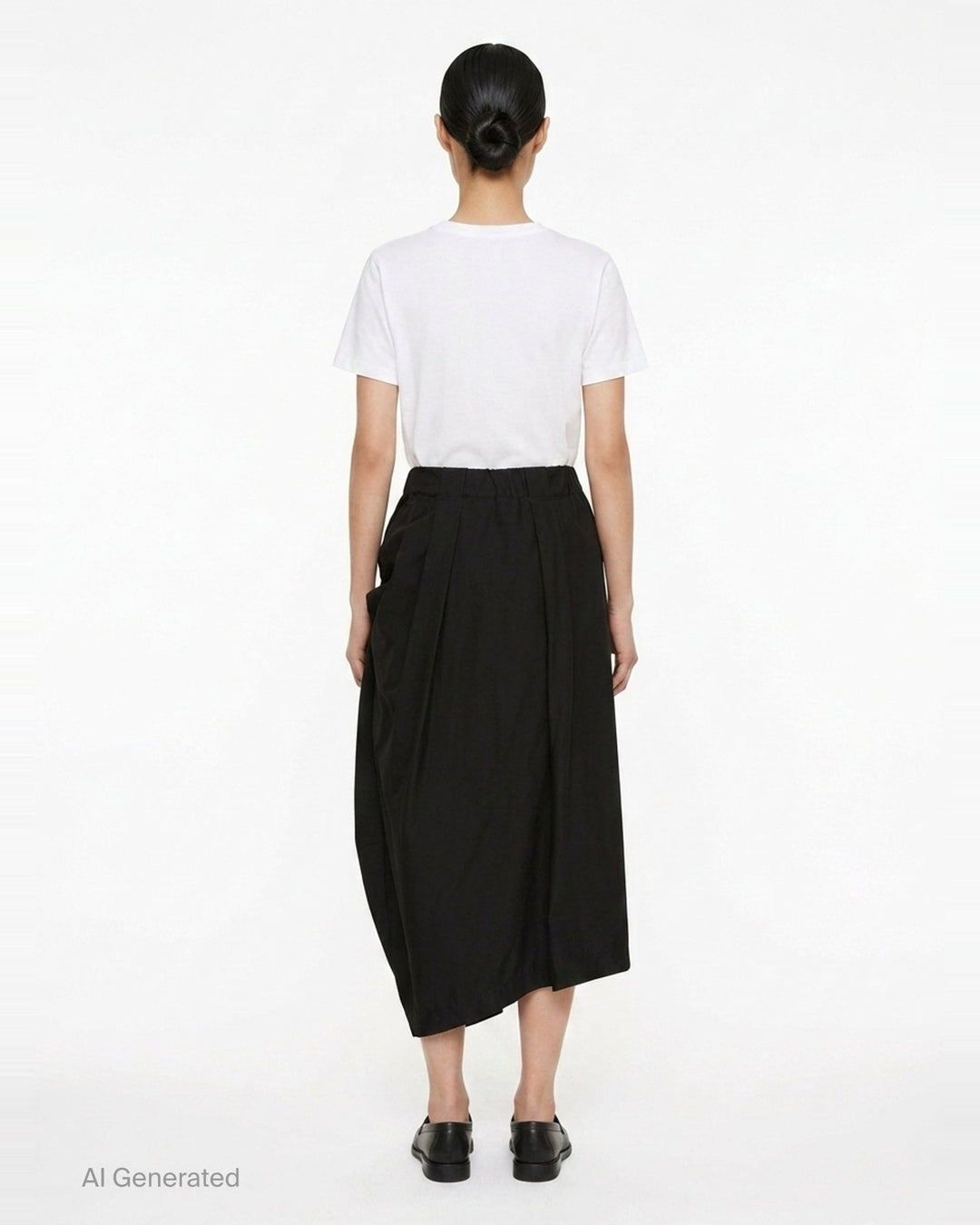 Twisted Drape Woven Pants | Issey Miyake | Club21 - back