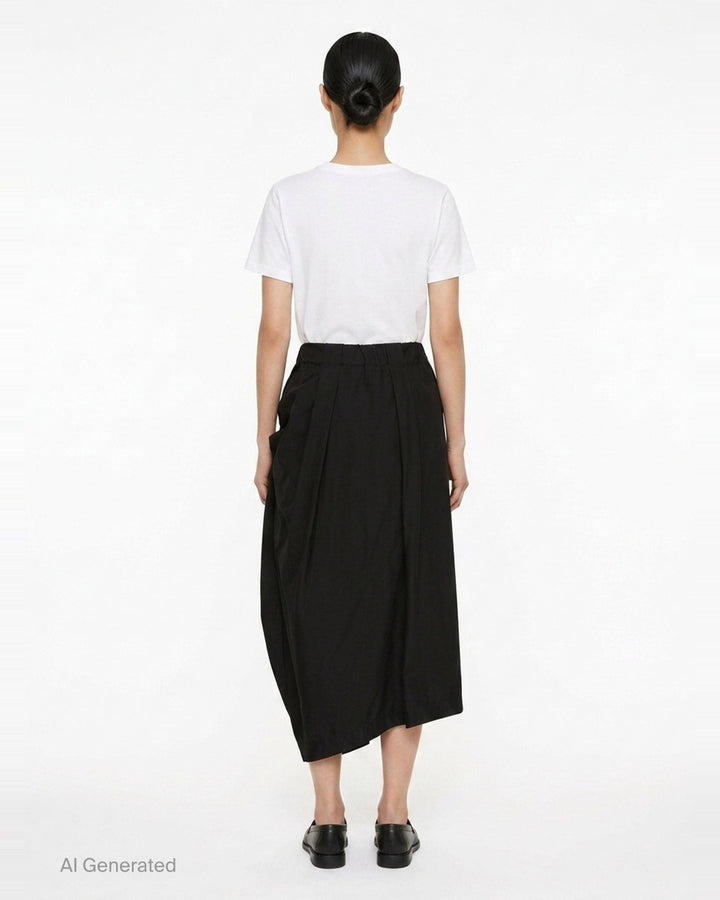 Twisted Drape Woven Pants | Issey Miyake | Club21 - back
