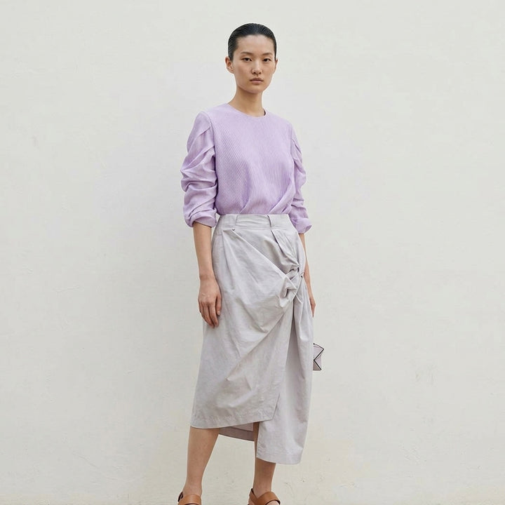 Twisted Drape Woven Pants | Issey Miyake | Club21 - lifestyle