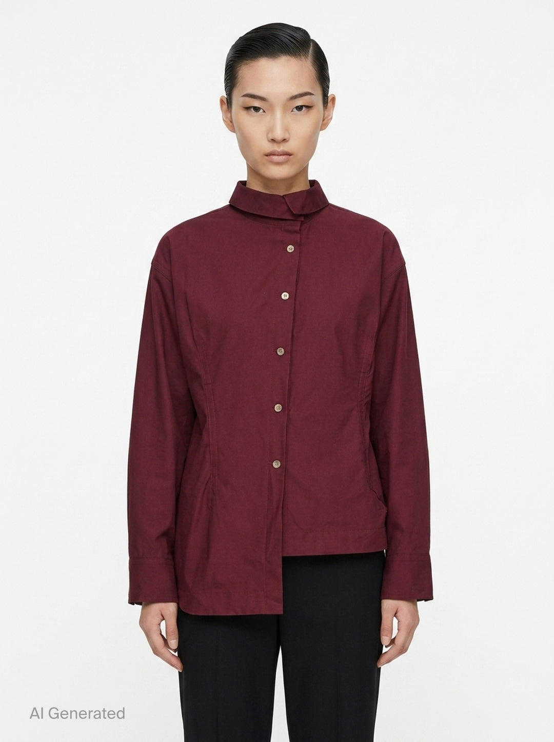 Twisted Drape Woven Top | ISSEY MIYAKE | Club21 - front