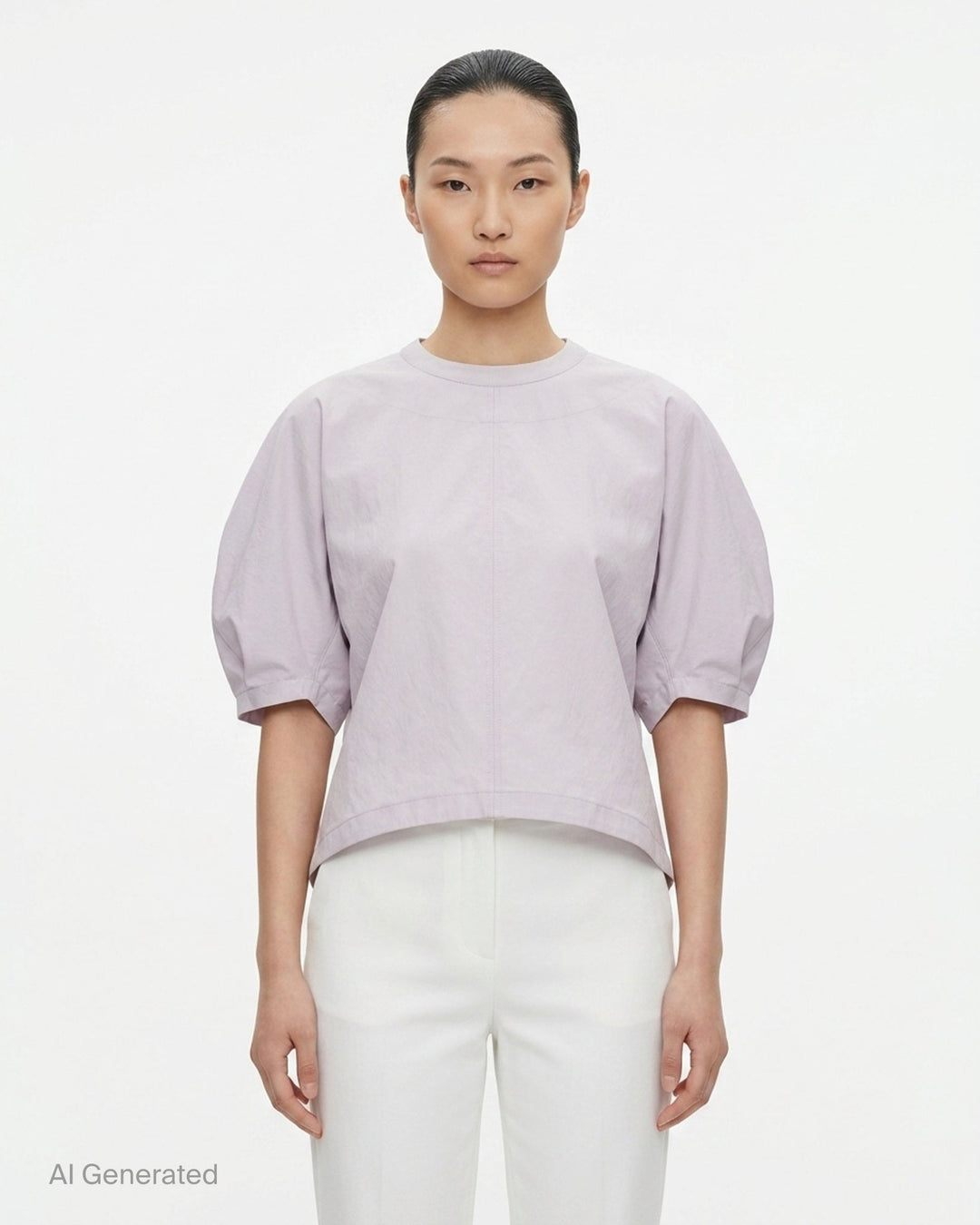Twisted Drape Woven Top | Issey Miyake | Club21 - front