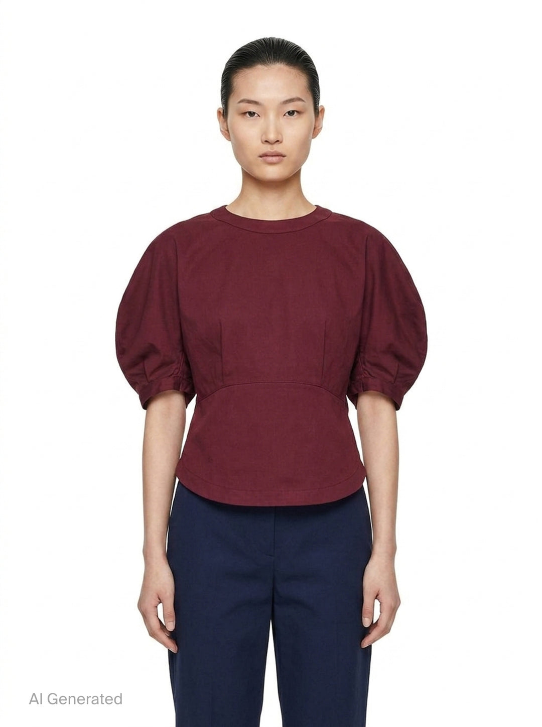 Twisted Drape Woven Top | Issey Miyake | Club21 - front