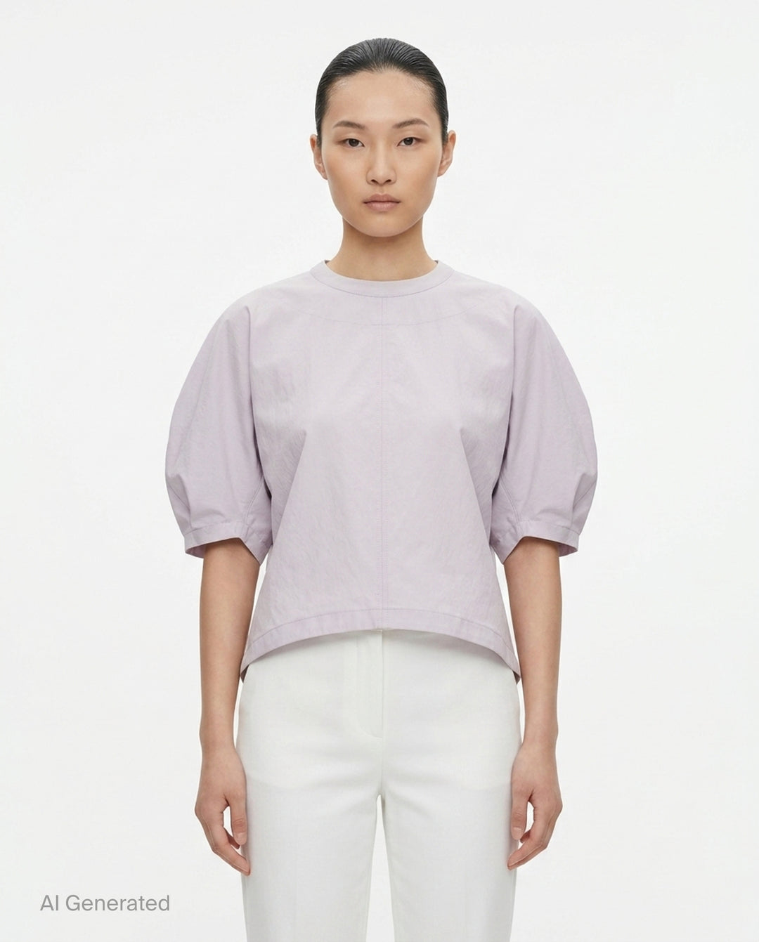 Twisted Drape Woven Top | Issey Miyake | Club21 - front