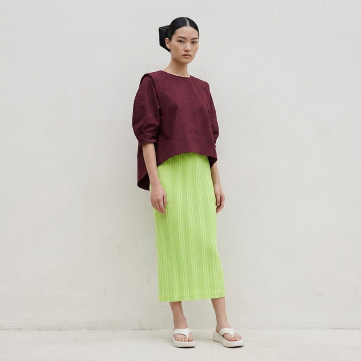 Twisted Drape Woven Top | Issey Miyake | Club21 - lifestyle