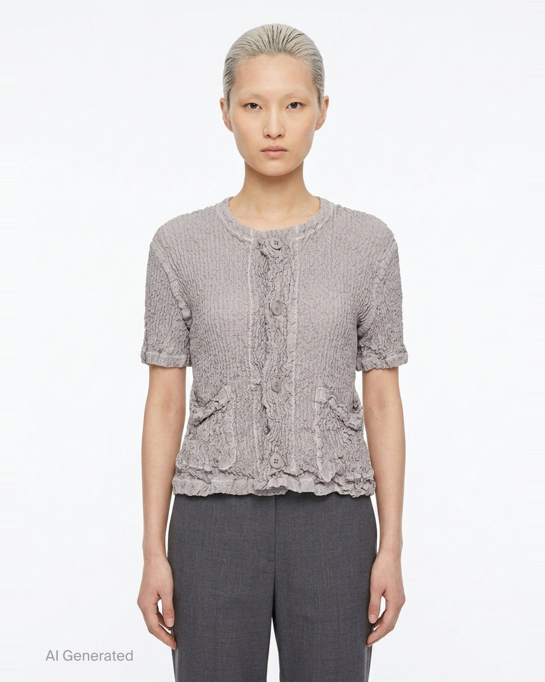 Wavelet Cardigan | Issey Miyake | Club21 - front