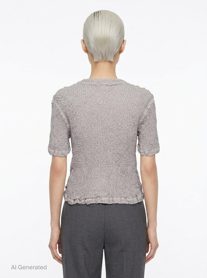 Wavelet Cardigan | Issey Miyake | Club21 - back