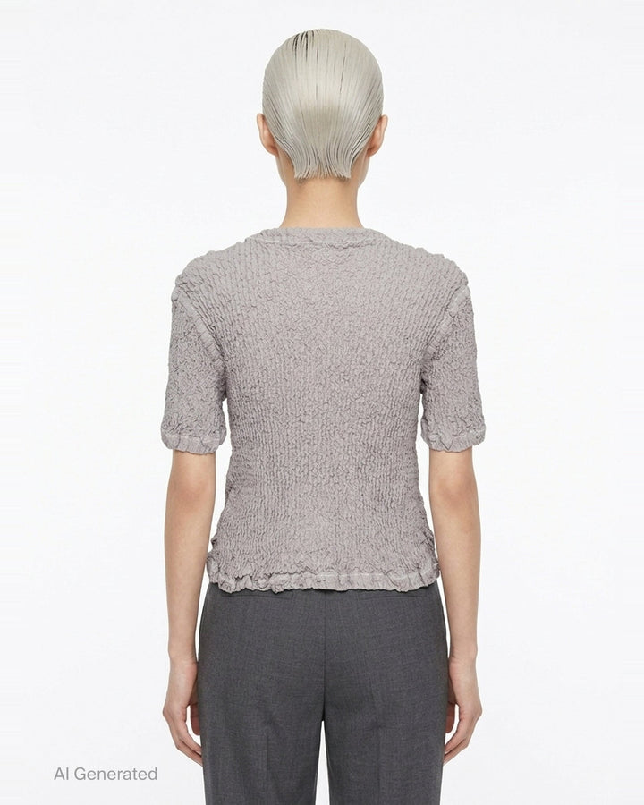 Wavelet Cardigan | Issey Miyake | Club21 - back
