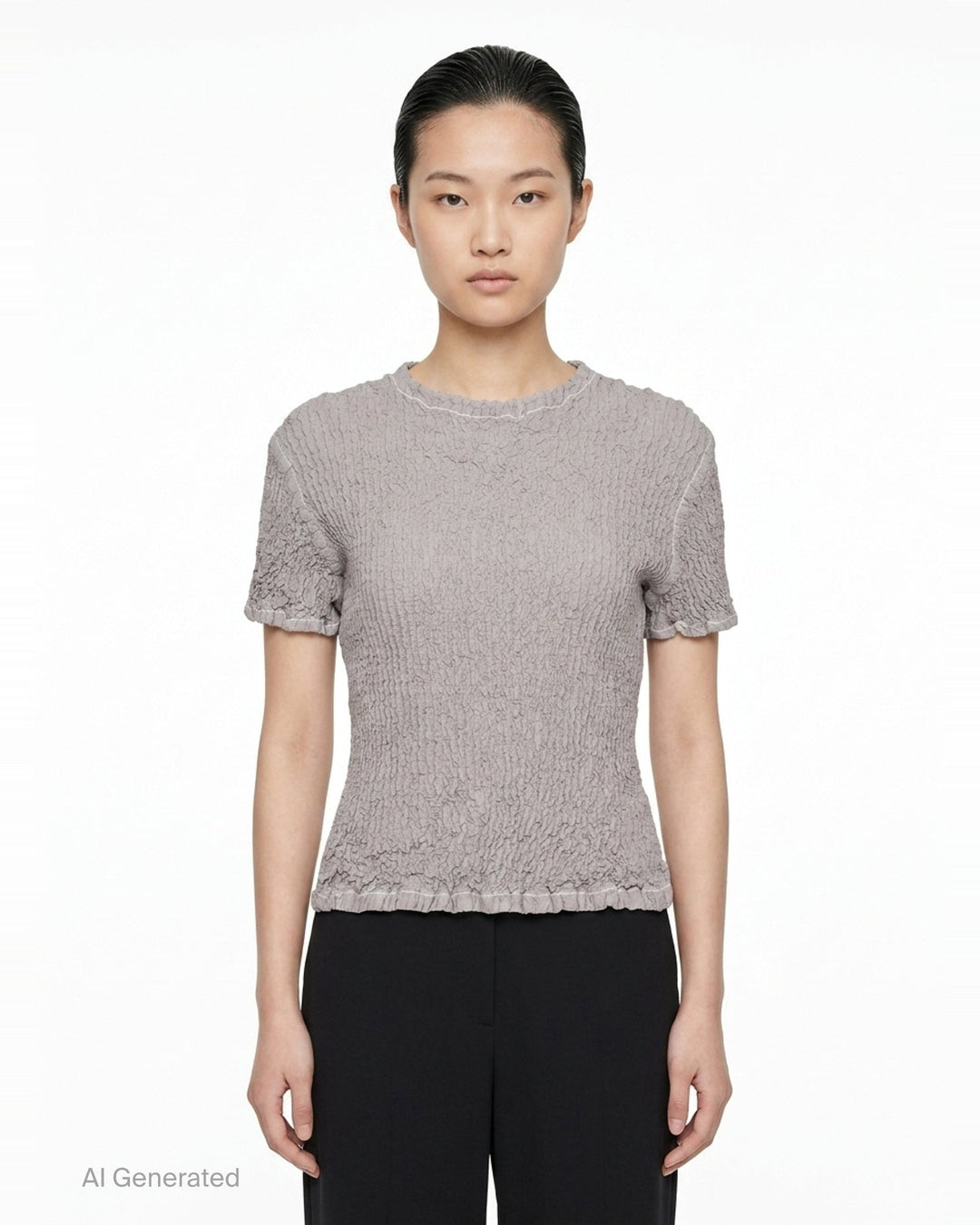 Wavelet Woven Top | Issey Miyake | Club21 - front