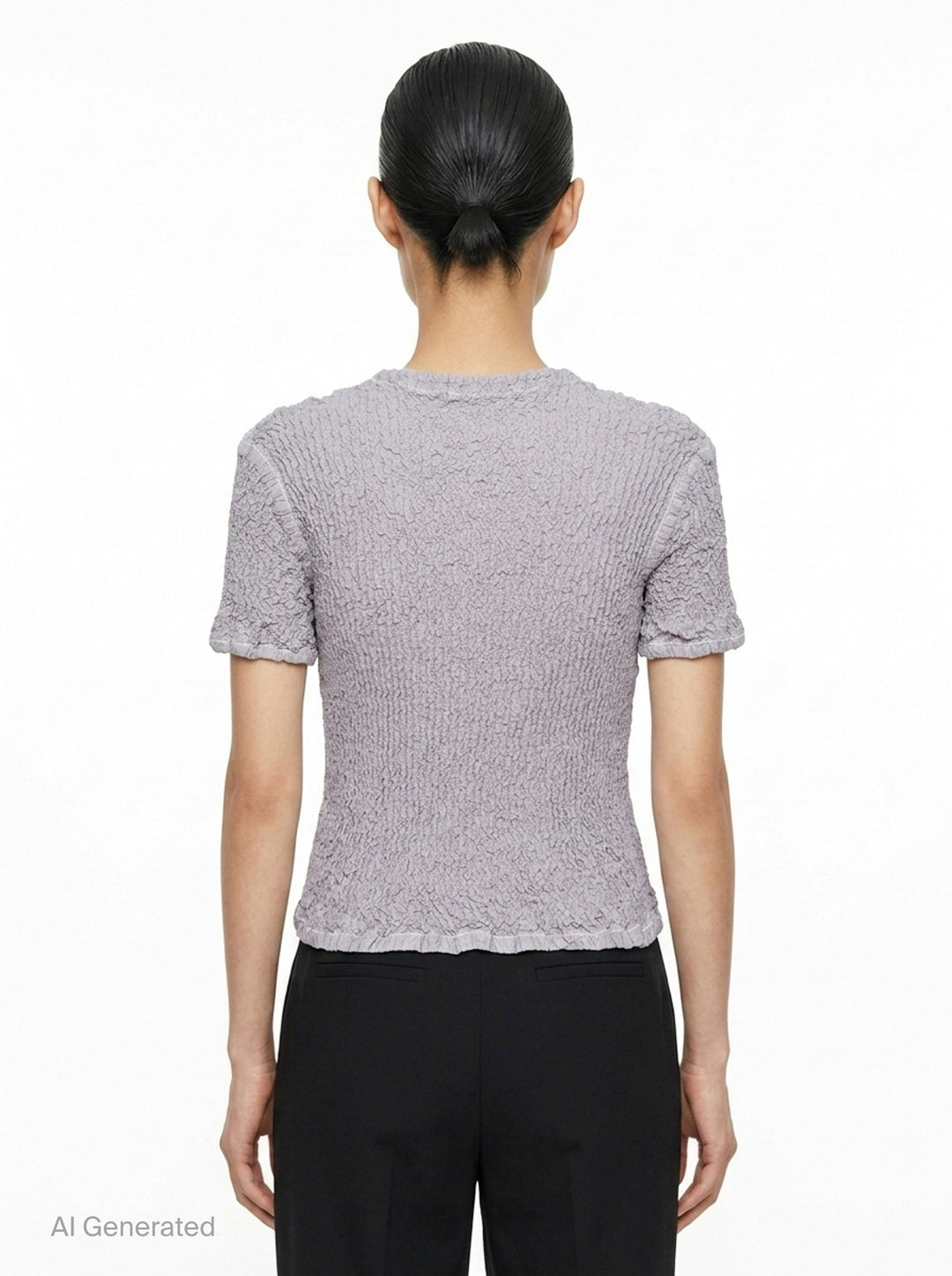 Wavelet Woven Top | Issey Miyake | Club21 - back