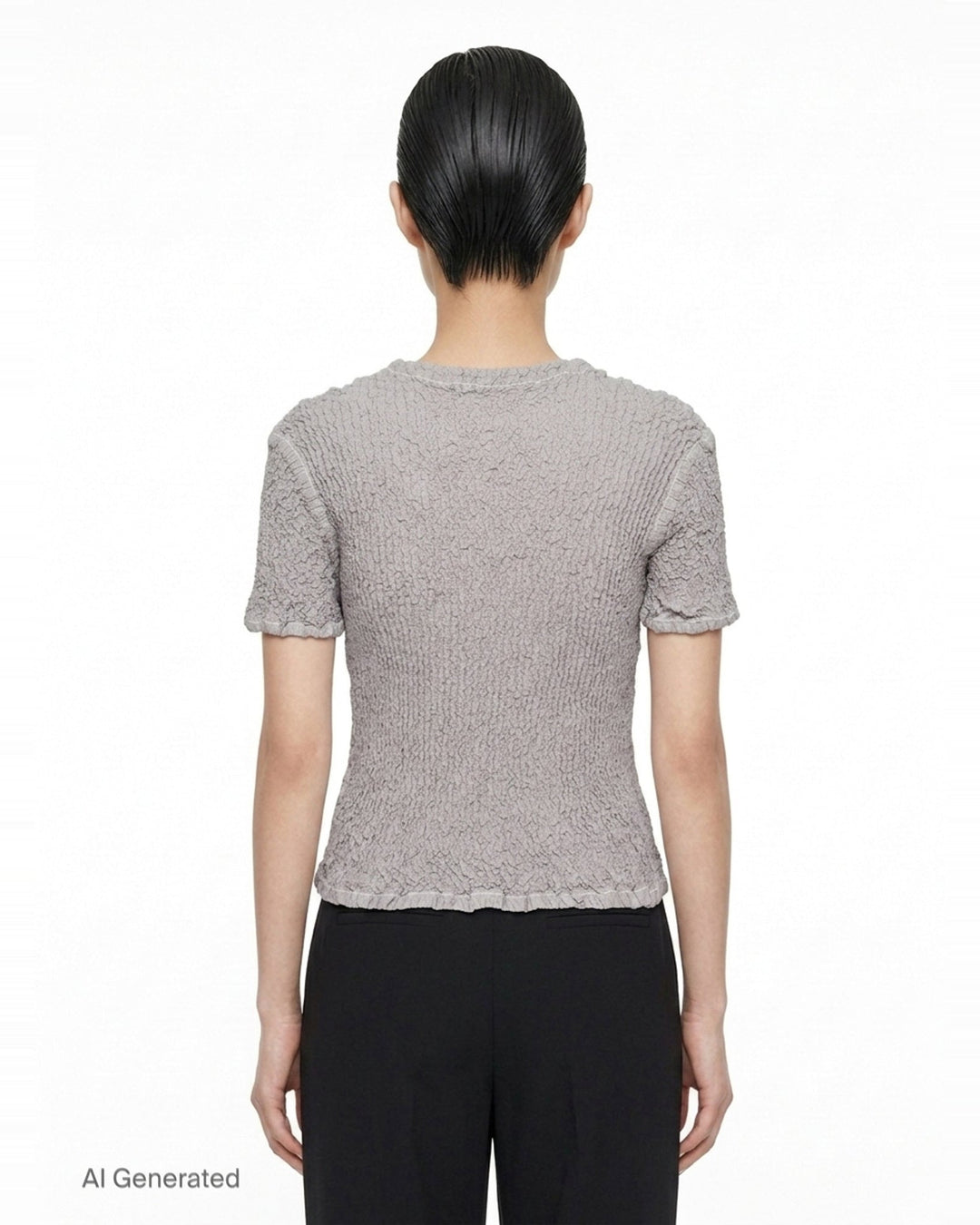Wavelet Woven Top | Issey Miyake | Club21 - back