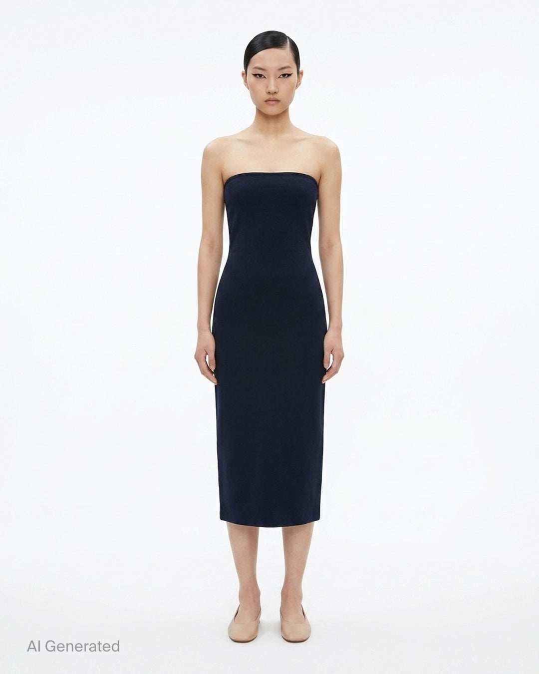 Woven Midi Dress | Issey Miyake | Club21 - front