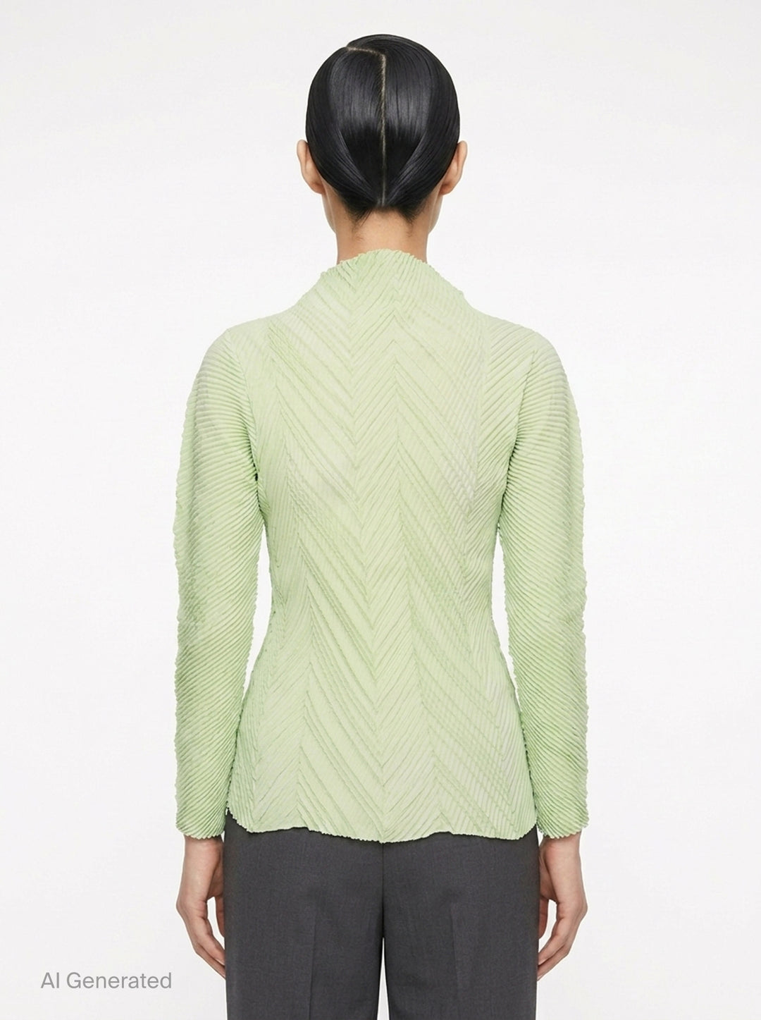 Zigzag Pleats Top | Issey Miyake | Club21 - back