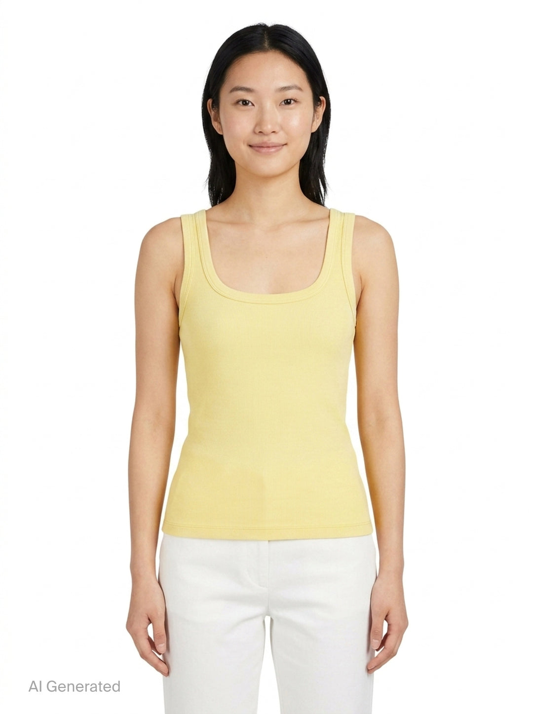 Jacquemus gros grain ribbed jersey tank top in mauve, featuring a deep scoop neckline, structured straps, and a woven brand label at the back neck - front