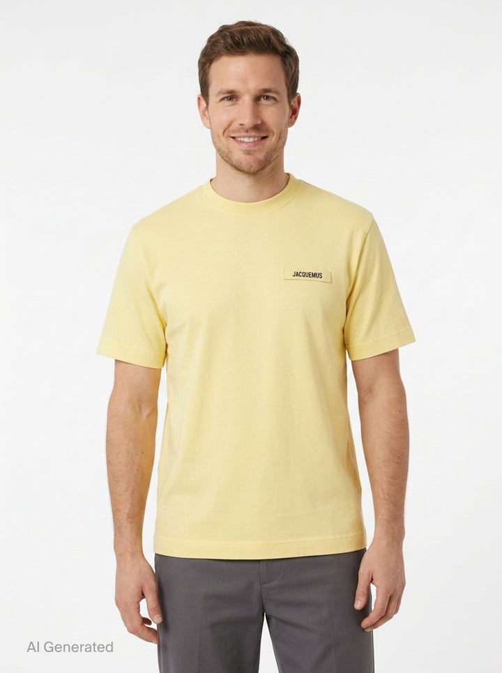 Gros Grain Logo Tee | Jacquemus | Club21 - front