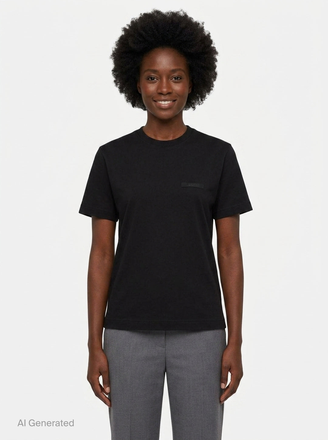 Gros Grain Short Sleeve Tee | Jacquemus | Club21 - front