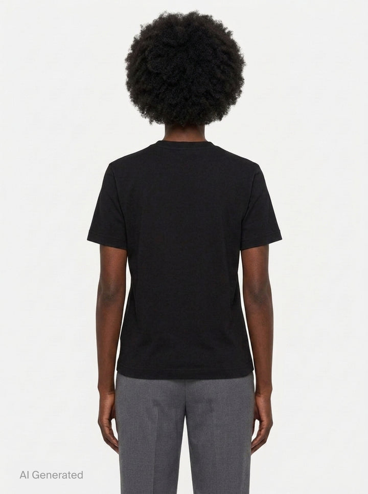 Gros Grain Short Sleeve Tee | Jacquemus | Club21 - back