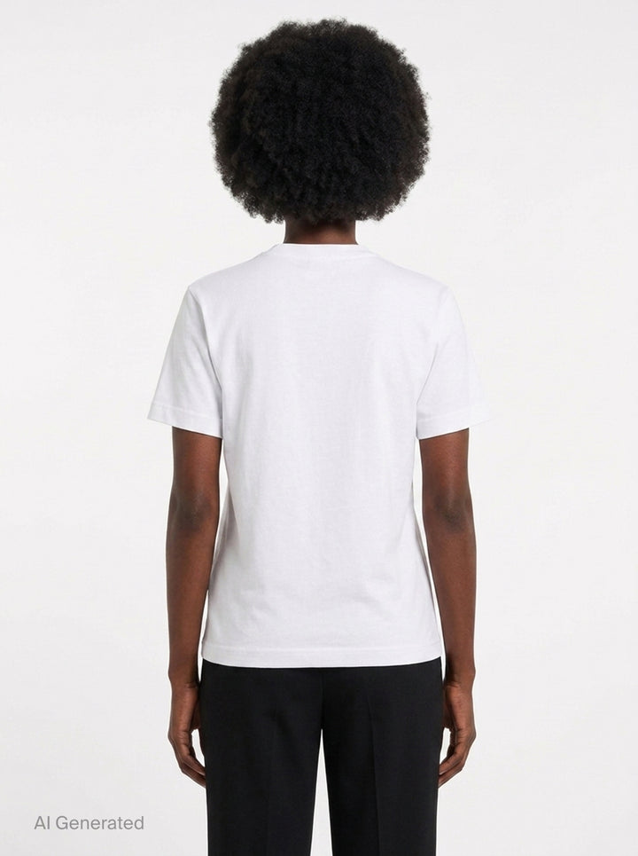 Gros Grain Short Sleeve Tee | Jacquemus | Club21 - back