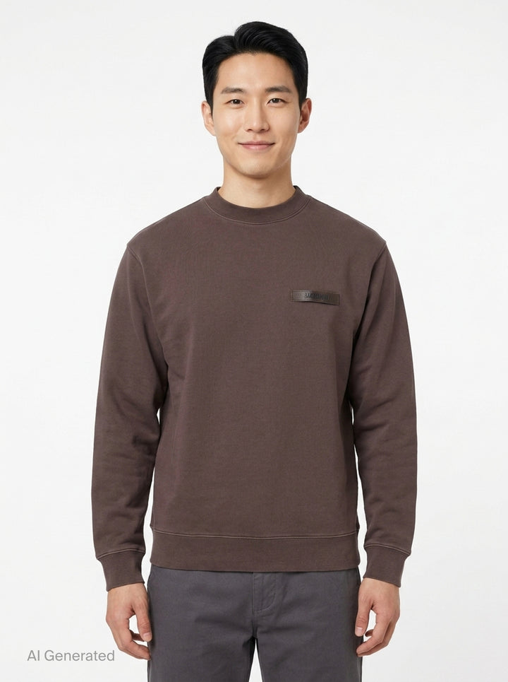 Gros Grain Sweatshirt | Jacquemus | Club21 - front