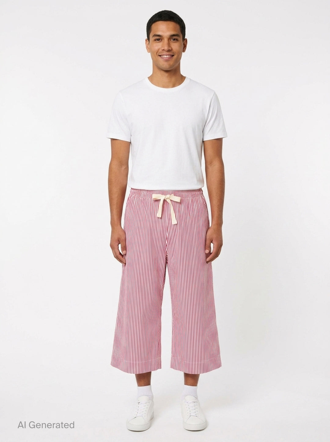 Micro Stripe Shorts | Jacquemus | Club21 - front