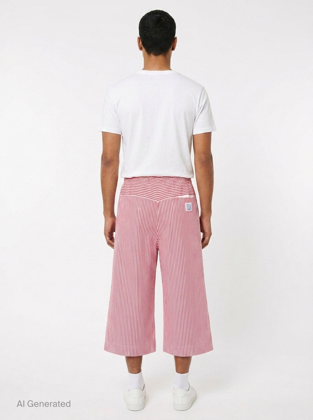 Micro Stripe Shorts | Jacquemus | Club21 - back