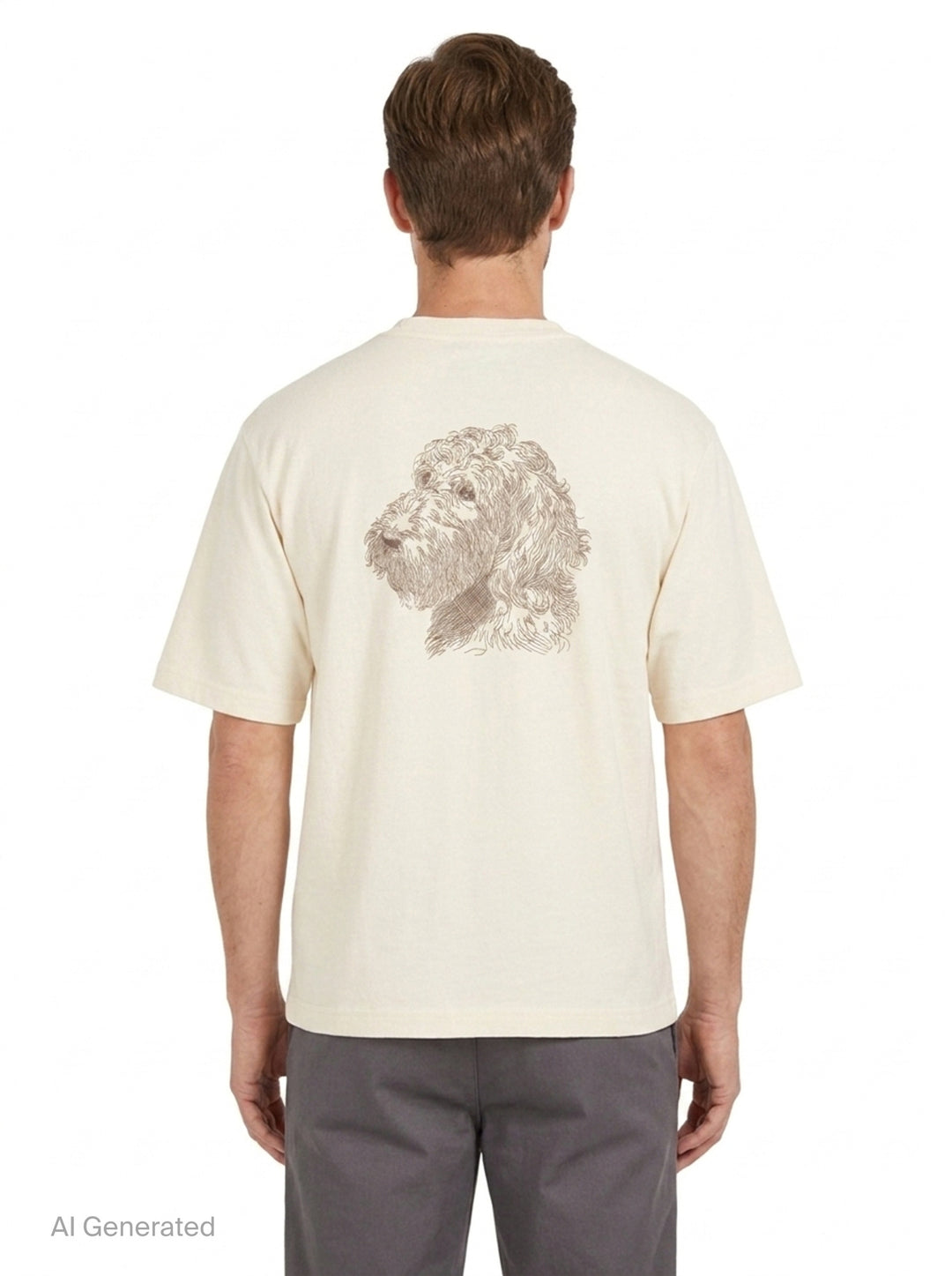Rita Dog Graphic Tee | Jacquemus | Club21 - back