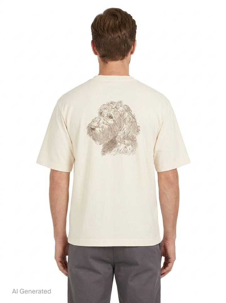 Rita Dog Graphic Tee | Jacquemus | Club21 - back