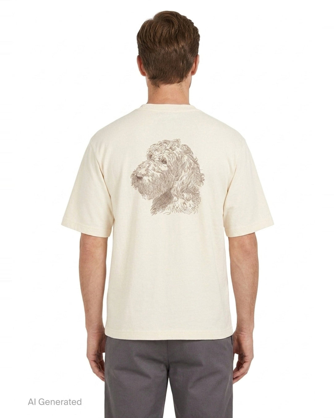 Rita Dog Graphic Tee | Jacquemus | Club21 - back