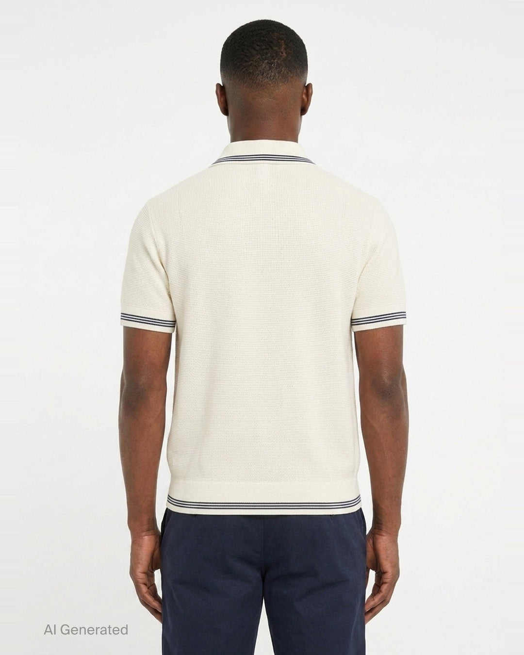 Voilier Knit Polo | Jacquemus | Club21 - back