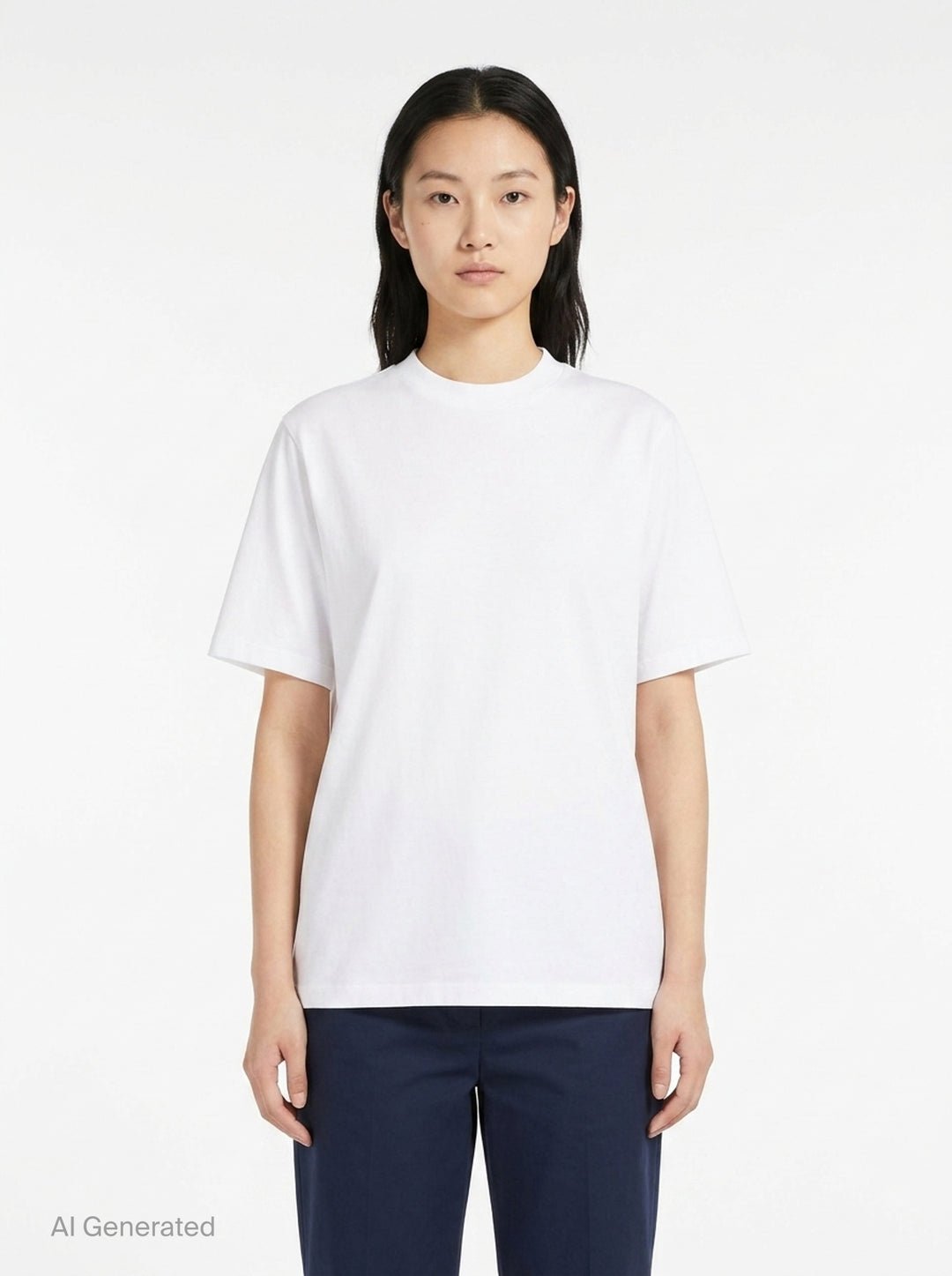 Cotton Basic Short Sleeve Tee | Jil Sander | Club21 - front